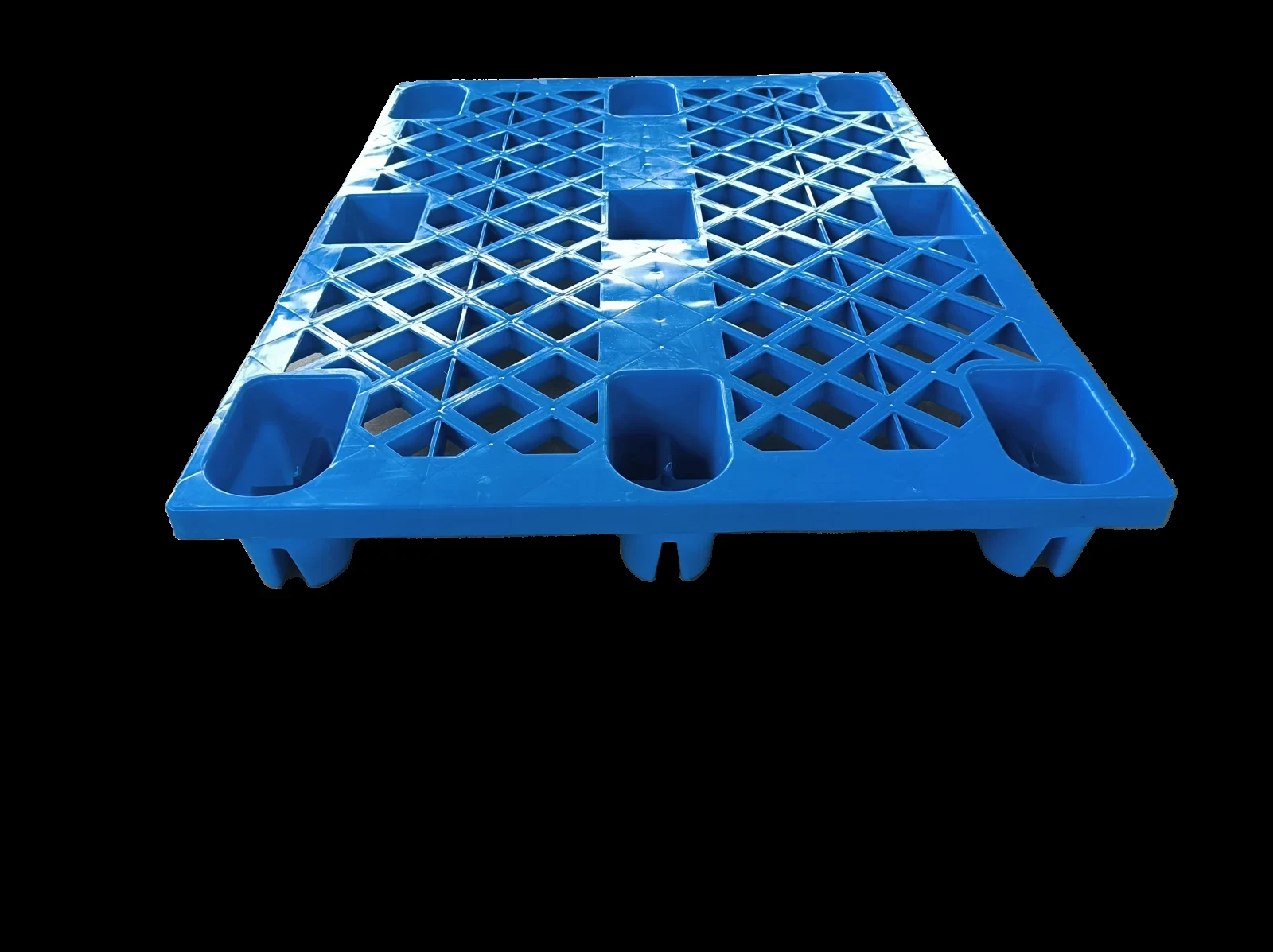 1200 × 900 × 140 mm Nine-leg Mesh Plastic Pallet