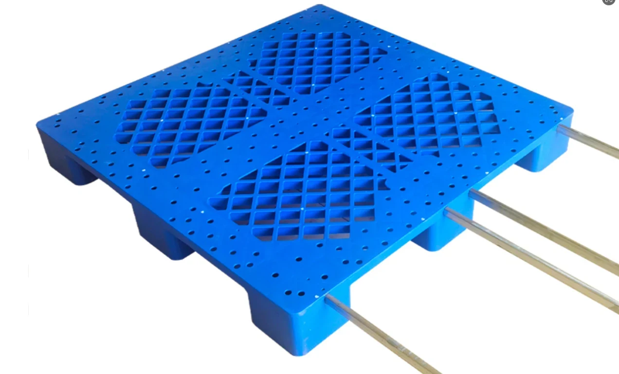 1200 × 1200 × 140 mm Large nine-leg Mesh Plastic Pallet