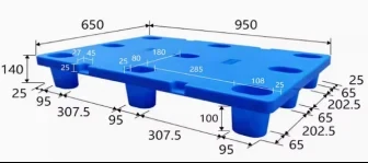 950 × 650 × 140 mm Printing Pallet