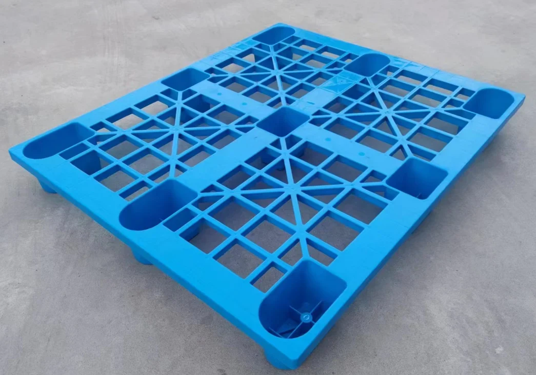 1200 × 1000 × 130 mm Nine-leg Mesh Plastic Pallet