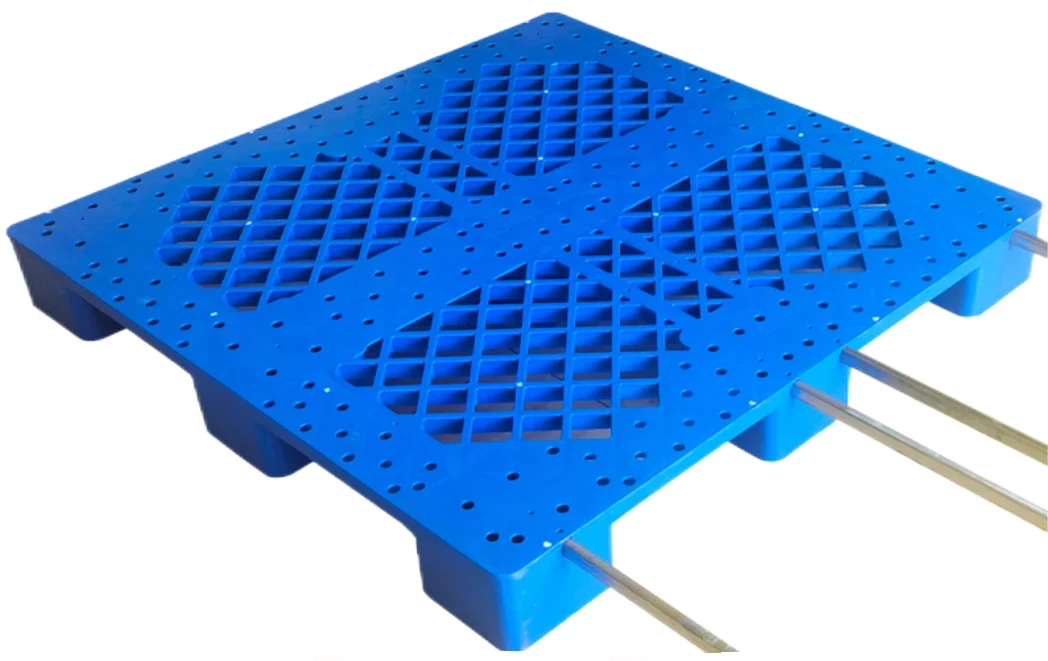1200 × 1100 × 140 mm Large nine-leg Mesh Plastic Pallet