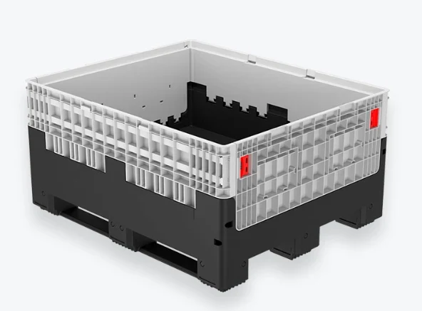 1200 × 1000 × 595 mm Collapsible Closed-wall Pallet Box